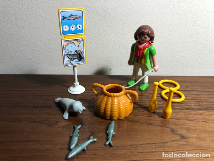 Playmobil: LOTE FOCA DOMADORA ZOO PLAYMOBIL FAMOBIL