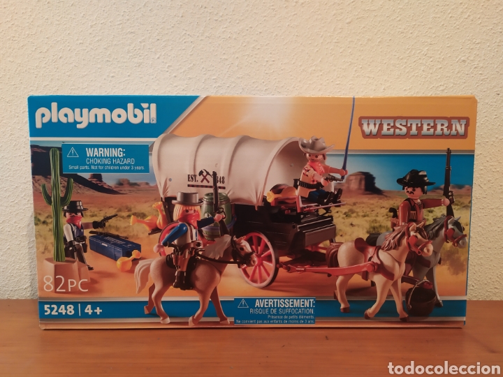 Playmobil: PLAYMOBIL 5248. CARRETA CON BANDIDOS. CAJA CERRADA.