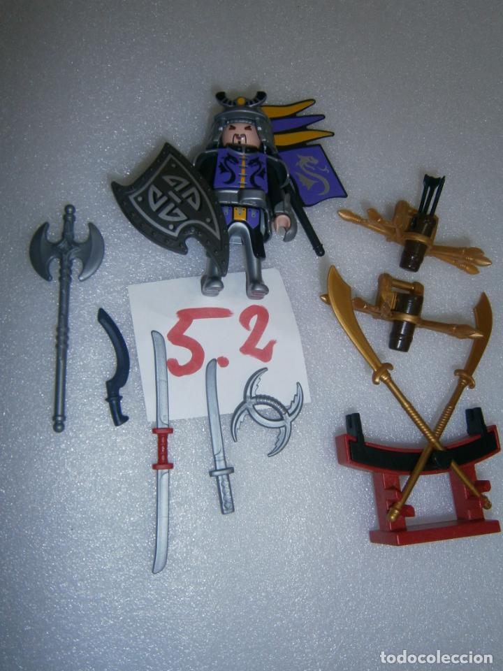 Playmobil: LOTE FIGURA SAMURAI Y COMPLEMENTOS PLAYMOBIL - Foto 1
