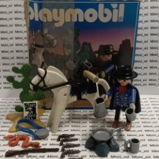 Playmobil: PLAYMOBIL 3798 EN CAJA ORIGINAL VAQUERO CON CABALLO WESTERN OESTE. Lote 310311963
