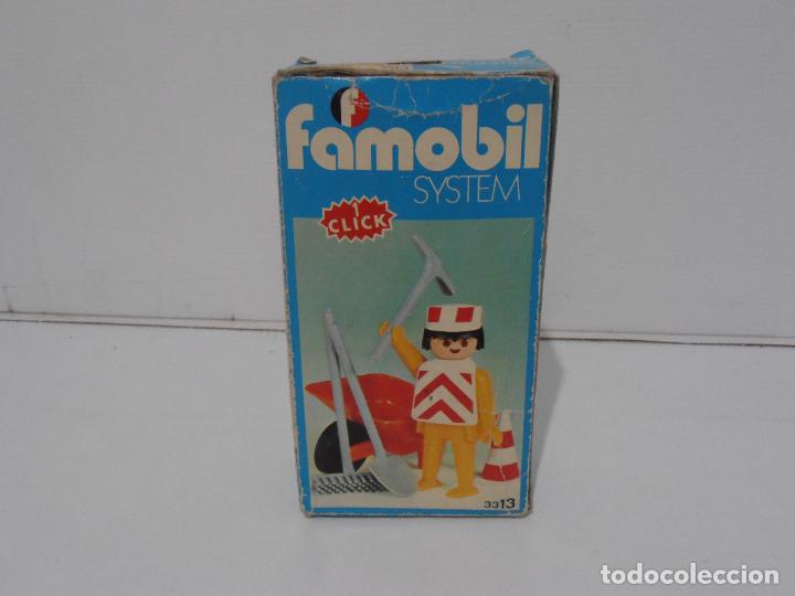Playmobil: OPERARIO CARRETILLA, FAMOBIL, REF 3313, CAJA ORIGINAL, COMPLETO - Foto 5 - 311594798