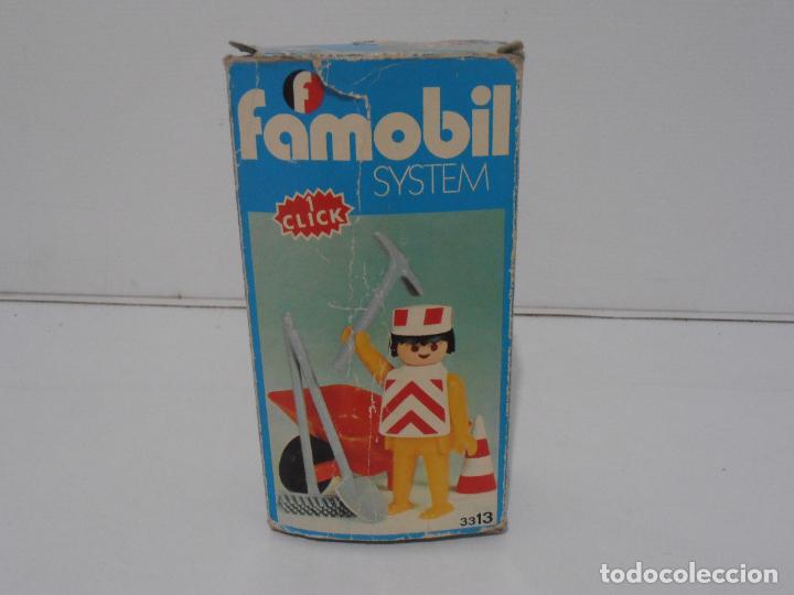 Playmobil: OPERARIO CARRETILLA, FAMOBIL, REF 3313, CAJA ORIGINAL, COMPLETO - Foto 8 - 311594798