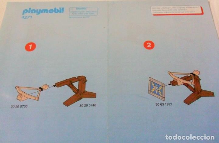 Playmobil: PLAYMOBIL INSTRUCIONES ORIGINALES DE MONTAJE DESPIECE - VALLESTA ROMANA 4271