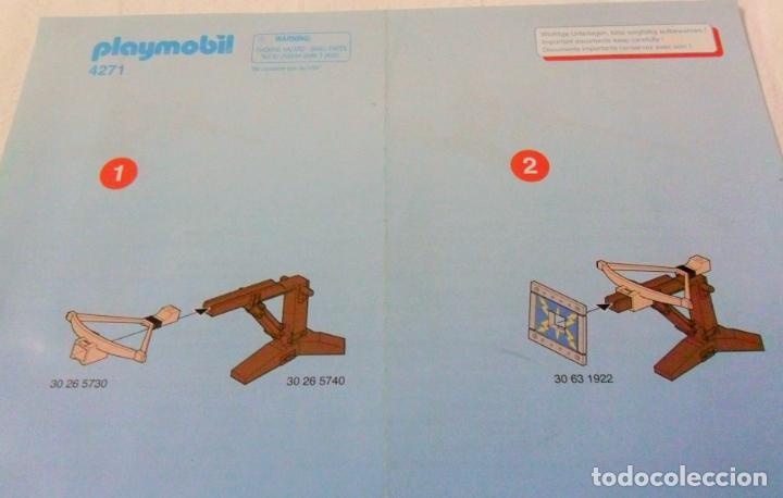Playmobil: PLAYMOBIL INSTRUCIONES ORIGINALES DE MONTAJE DESPIECE - VALLESTA ROMANA 4271