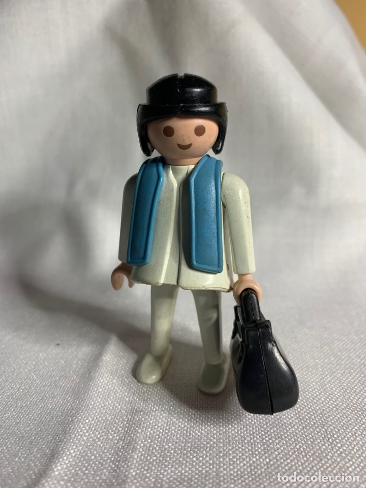 Playmobil: FIGURA PLAYMOBIL CON MALETA 1974 GEOBRA