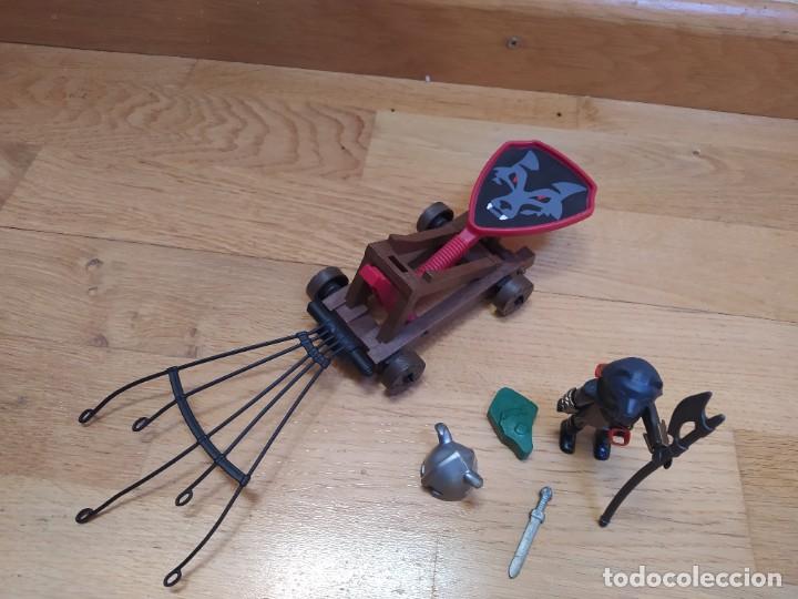 Playmobil: PLAYMOBIL MEDIEVAL CON CATAPULTA. 4812 - Foto 2