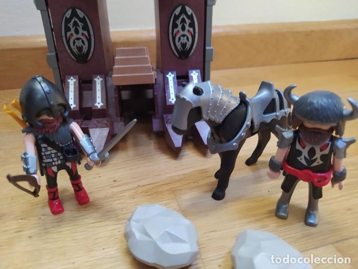 Playmobil: PLAYMOBIL MEDIEVAL CON CATAPULTA. 4837 - Foto 3