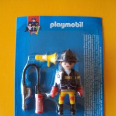 Playmobil: PLAYMOBIL PROFESIONES BOMBERO FIGURA ORIGINAL EN BLISTER NUEVA. Lote 313056118