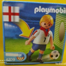 Playmobil: PLAYMOBIL JUGADOR DE FUTBOL DE LA SELECCIÓN INGLESA REF 4709. Lote 313414138