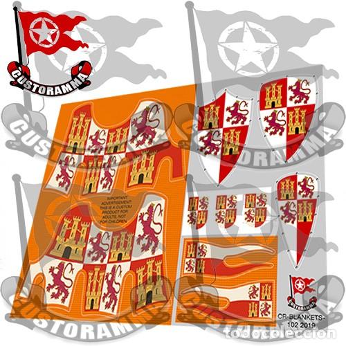 Playmobil: Playmobil: stickers / Aufkleber-gualdrapas / caparisons / Pferdedecken-medieval