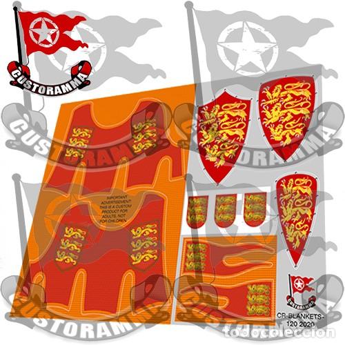 Playmobil: Playmobil: stickers / Aufkleber-gualdrapas / caparisons / Pferdedecken-medieval