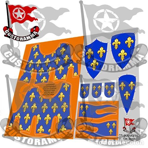 Playmobil: Playmobil: stickers / Aufkleber-gualdrapas / caparisons / Pferdedecken-medieval