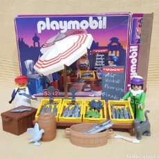 Playmobil: PUESTO MERCADO, PESCADERÍA VICTORIANA DE PLAYMOBIL REF 5342. Lote 313933833