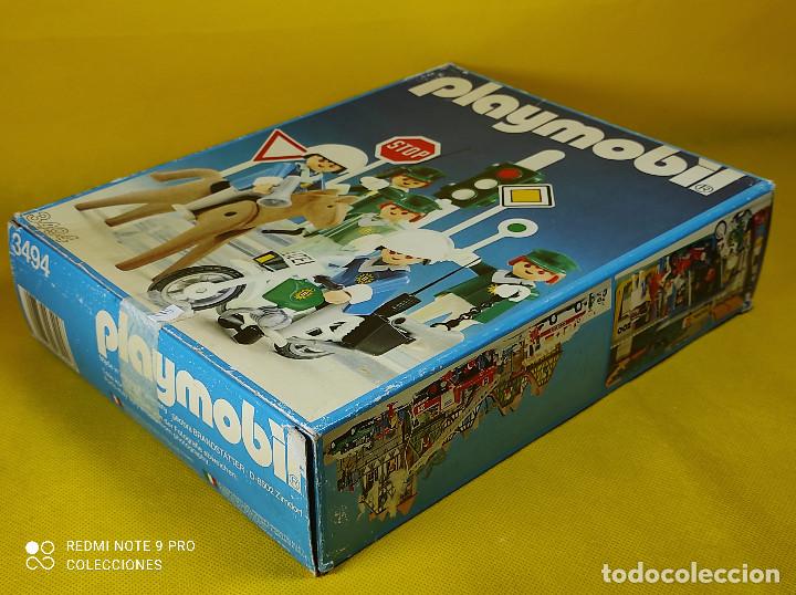 PLAYMOBIL Police 3494 Complet En Boîte, Très Bon état, Vintage, Accessoires Et Chevaux