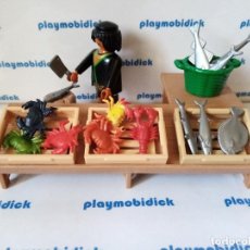 Playmobil: PLAYMOBIL PESCADERIA PUESTO MERCADO TIENDA BELEN EGIPTO. Lote 314715153