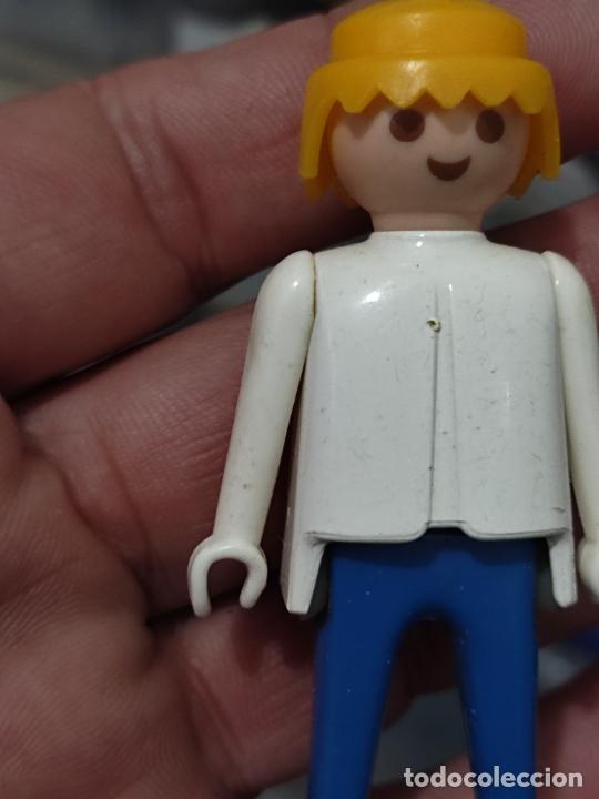 Playmobil: FAMOBIL 1974 PLAYMOBIL MANOS FIJAS CHICO RUBIO BRAZOS BLANCOS GEOBRA