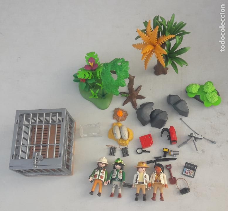 Playmobil 4175 Explorateur Avec Dinosaure - Figurine Occasion