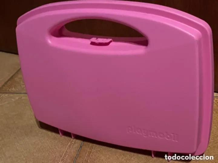 MALET&Iacute;N ROSA PLAYMOBIL