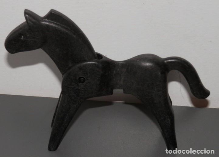 Playmobil: FIGURA PLAYMOBIL-CABALLO NEGRO 1974