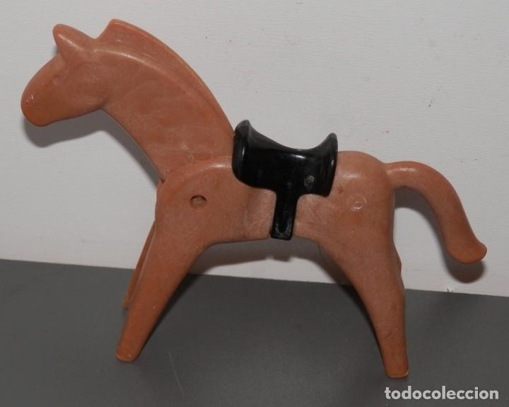 Playmobil: FIGURA PLAYMOBIL-CABALLO MARRON 1974