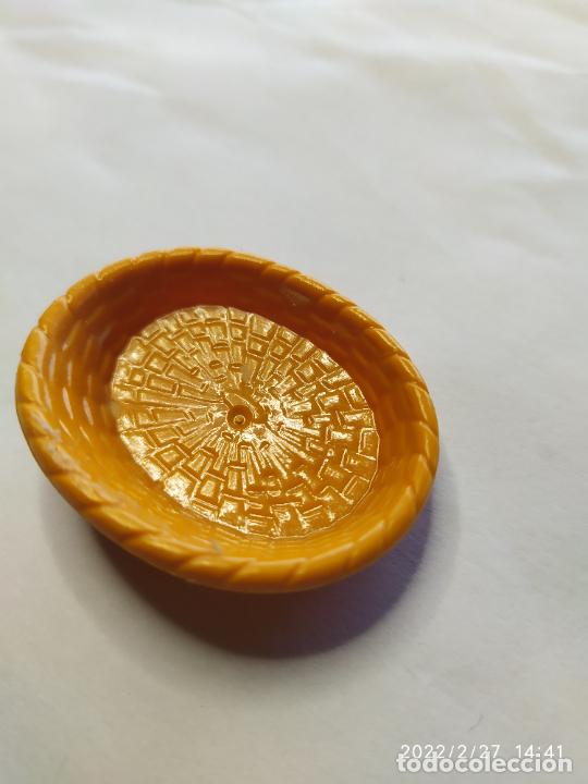 Playmobil: PLAYMOBIL CESTO CANASTA MIMBRE AMARILLO DORADO