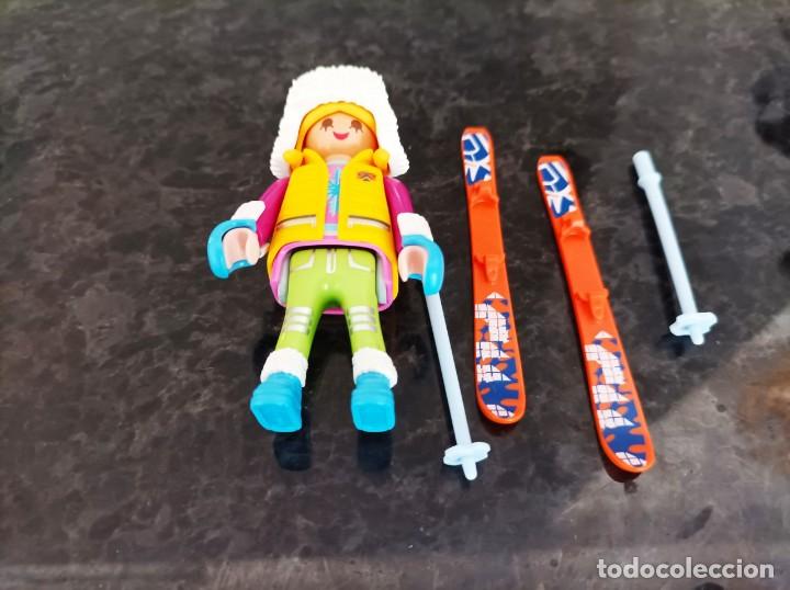 Playmobil: SERIE 13 CHICAS ESQUIADORA PLAYMOBIL. NUEVA