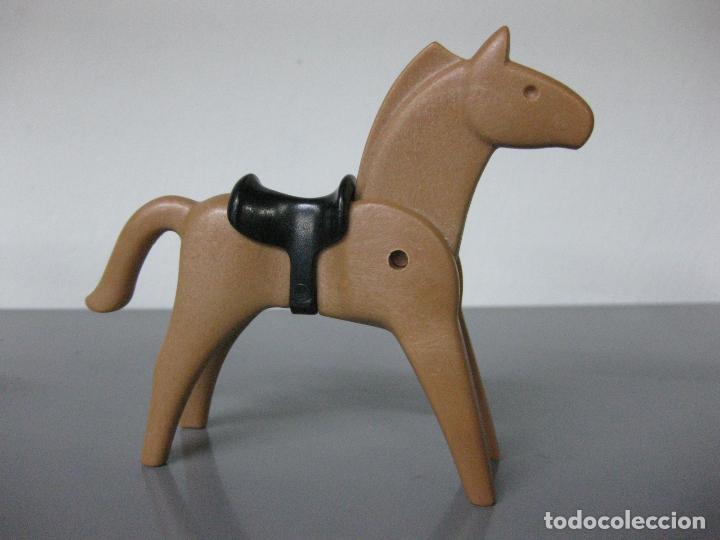 Playmobil: PLAYMOBIL caballo primera generacion con silla de montar ani2