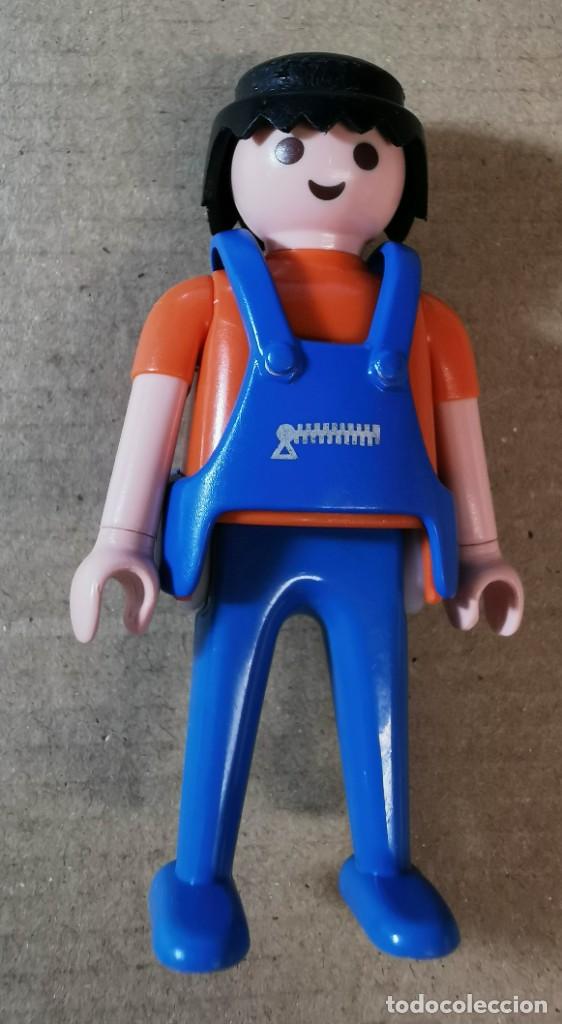 Playmobil: PLAYMOBIL MU&Ntilde;ECO FIGURA ARTICULADA, FAMOBIL, CLICK, MANOS MOVILES GEOBRA 1974 NI&Ntilde;A CHICA NI&Ntilde;O CHICO