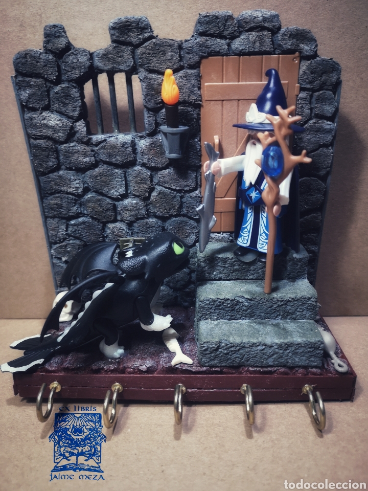 Playmobil: Mago amaestrando a su dragon