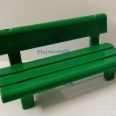 Playmobil: PLAYMOBIL B104 * BANCO VERDE PARA JARDIN. Lote 327054568
