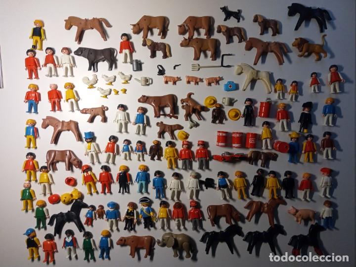 Playmobil: PLAYMOBIL LOTE CLICKS VARIOS A&Ntilde;OS 80 COLECCI&Oacute;N PARA COMPLETAR