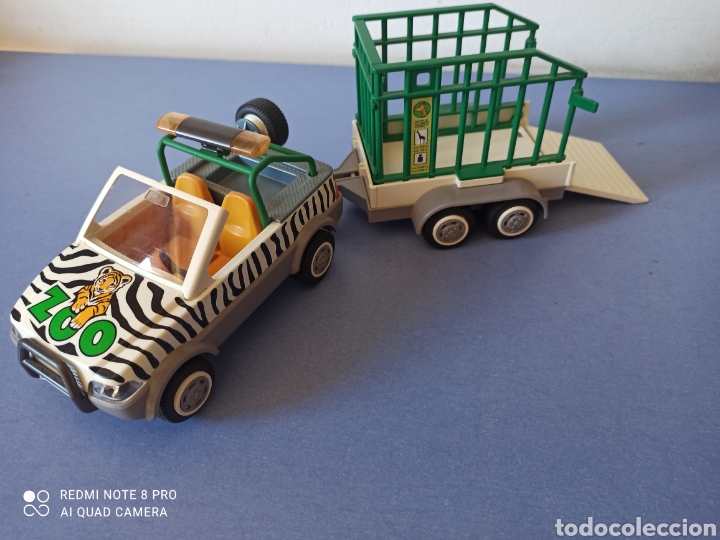 Playmobil: Veh&iacute;culo zoo con remolque - Foto 7
