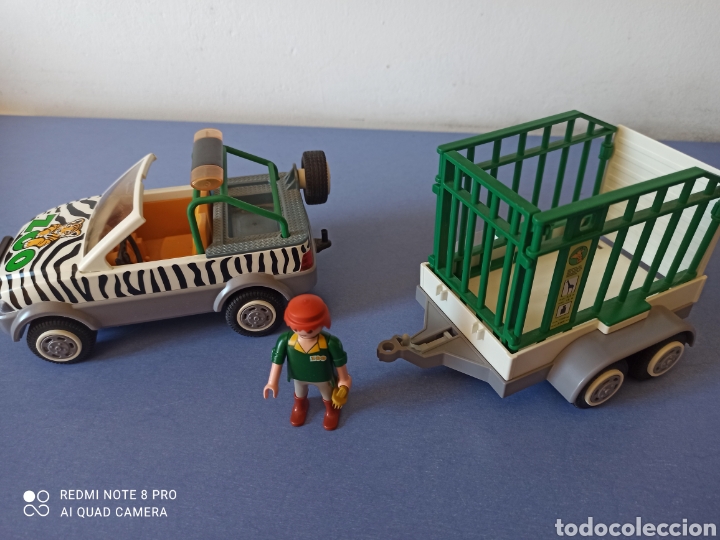 Playmobil: Veh&iacute;culo zoo con remolque - Foto 8