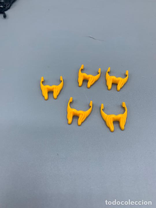 Playmobil: PLAYMOBIL lote barba con trenzas vikinga amarillas modernas