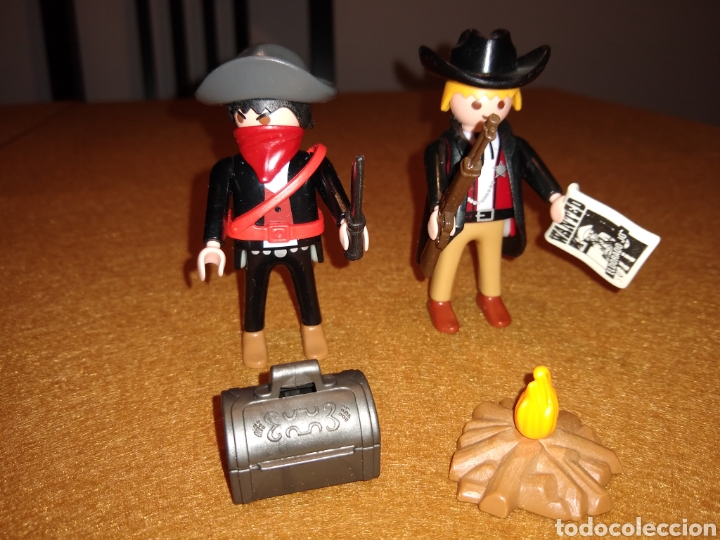 Playmobil: Playmobil oeste bandidos y sheriff accesorios - Foto 2