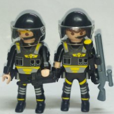 Playmobil: PLAYMOBIL SWAT X2 POLICIA FUERZAS ESPECIALES ASALTO. Lote 330950453