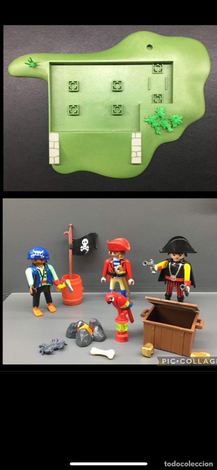 Playmobil: LOTE PIRATAS Y PLACA BASE PLAYMOBIL - Foto 1