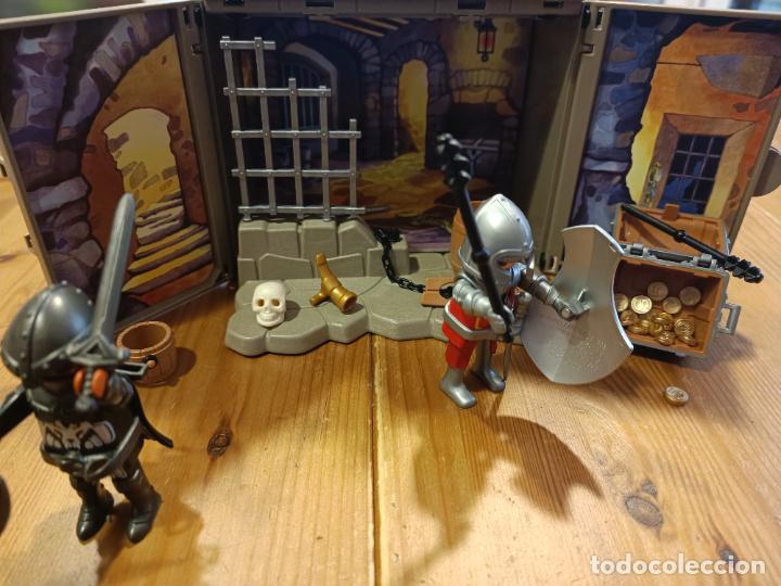 Playmobil: COFRE PLAYMOBIL MALETIN MEDIEVAL - Foto 2