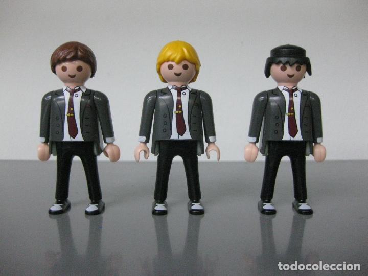 Playmobil: PLAYMOBIL lote 3 figuras hombre elegante boda ceremonia traje LT1