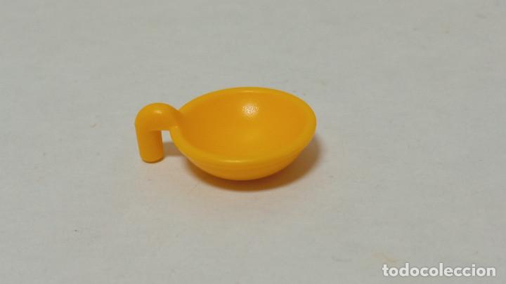 Playmobil: Playmobil - Plato Con Asa Color Amarillo