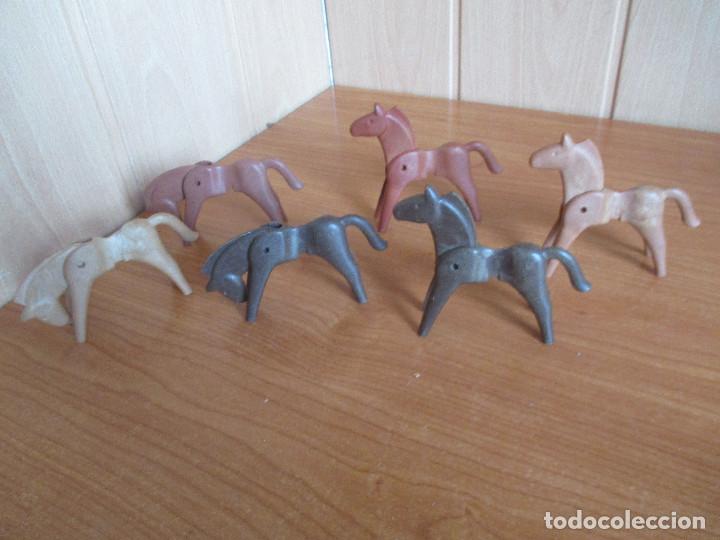Playmobil: PLAYMOBIL: LOTE 6 CABALLOS ANTIGUOS