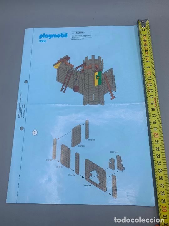 Playmobil: PLAYMOBIL instrucciones 3888 castillo