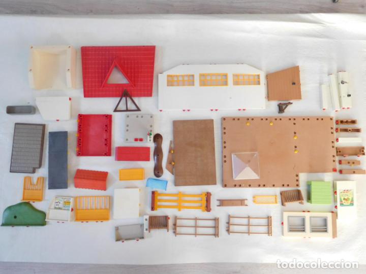 Playmobil: Estructuras Playmobil desconozco referencia. Lo que se ve en fotograf&iacute;a. Famobil.