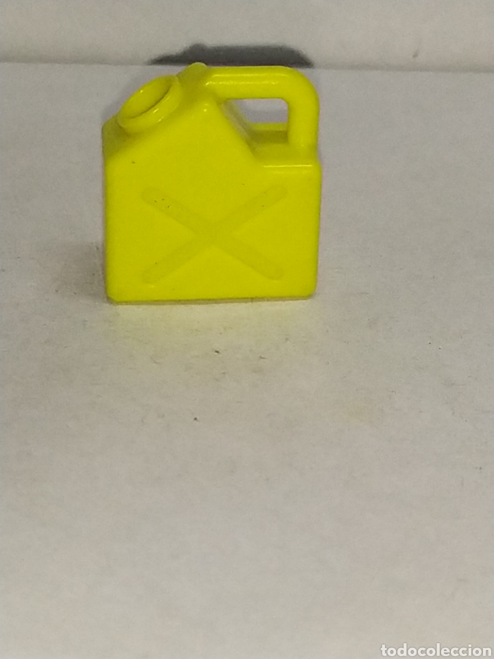 Playmobil: PLAYMOBIL LATA BIDON AMARILLA GASOLINA ACEITE