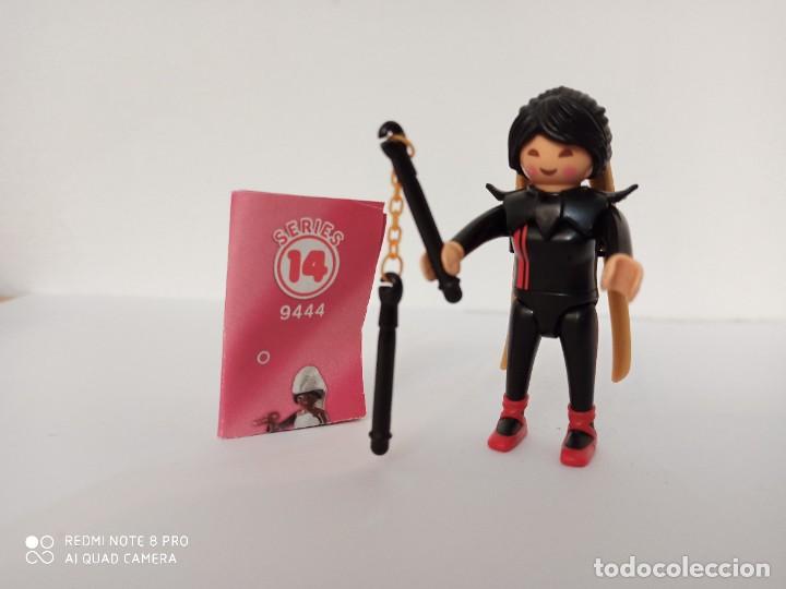 Playmobil: PLAYMOBIL Serie 14 ROSA. NINJA, SAMURAI. - Foto 1