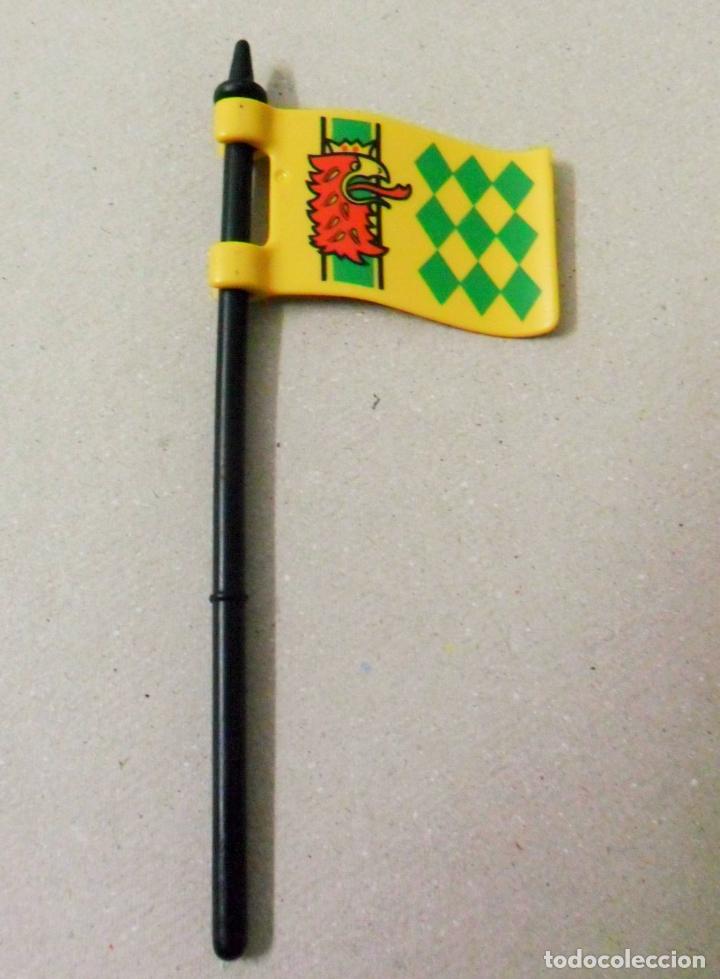 Playmobil: PLAYMOBIL P004 BANDERA BANDERIN CON MASTIL AGUILA