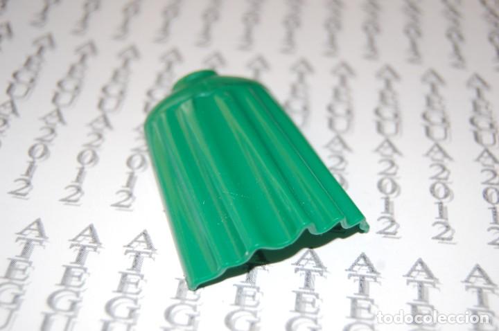 Playmobil: PLAYMOBIL. CAPA LARGA VERDE, MEDIEVAL. - Foto 1
