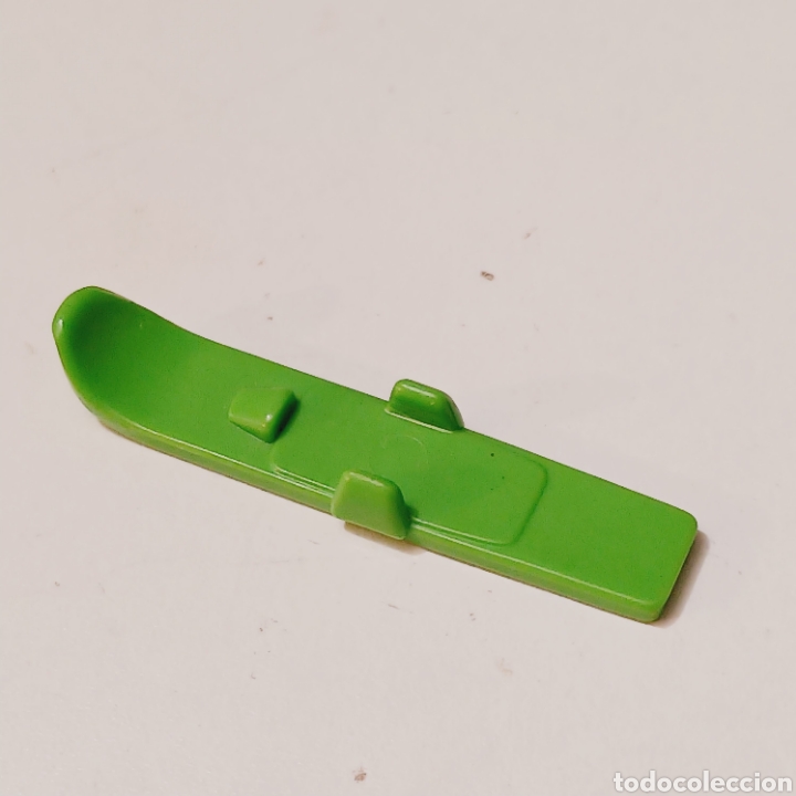 Playmobil: Pieza Playmobil patin ni&ntilde;o ski nieve acu&aacute;tico verde