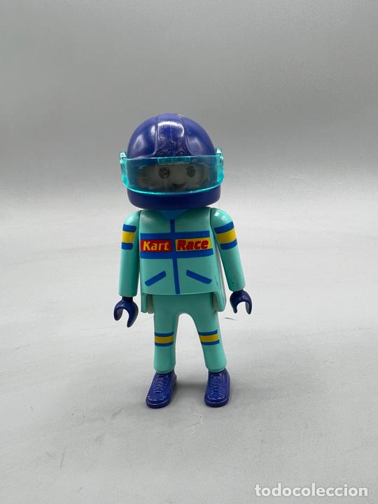 Playmobil: Playmobil figura carrera kart 3012