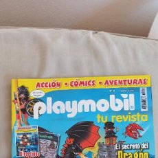 Playmobil: PLAYMOBIL REVISTA Nº 4. ACCION, AVENTURAS, COMICS. POSTER. SIN FIGURA